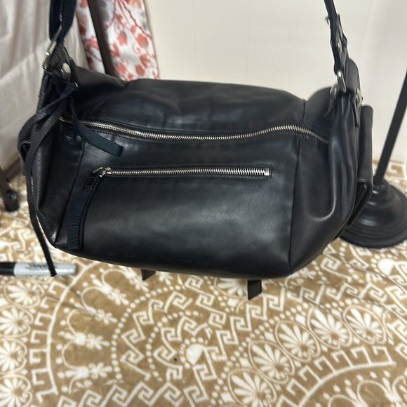 Sergio Rossi Italian Leather Backpack bag - Picture 8 of 13